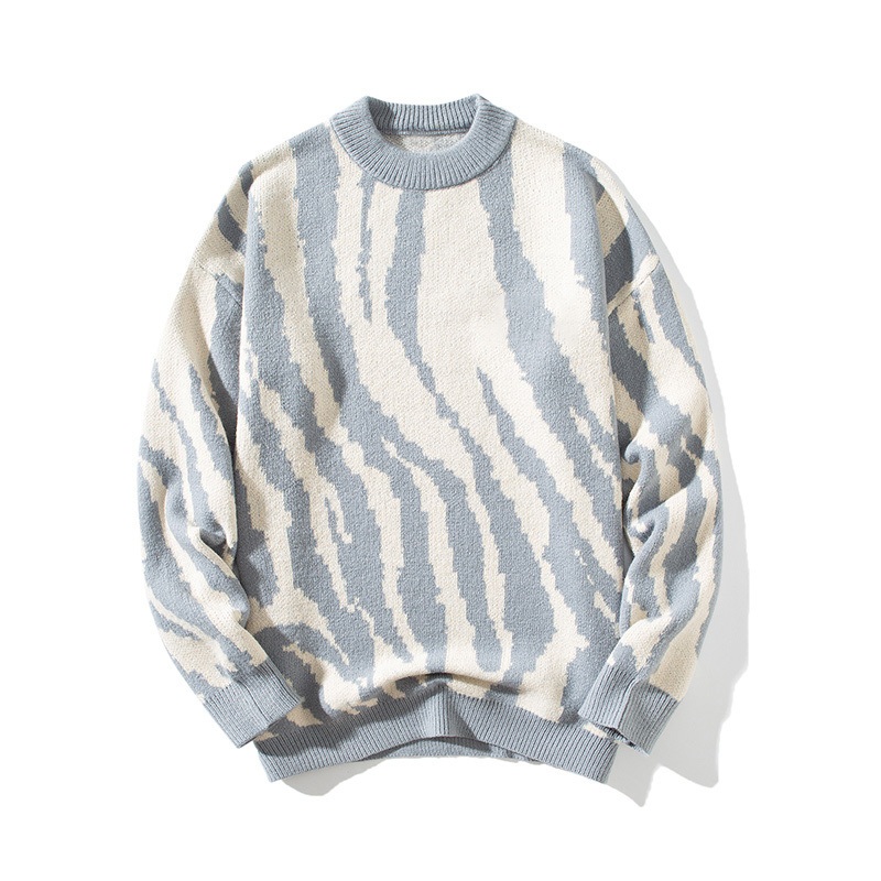 Custom Winter Mens Long Sleeved Round Neck Knitwear Anti-Wrinkle Sweater – New Sweater and Computerized-Sweater-Knitting-Machine price