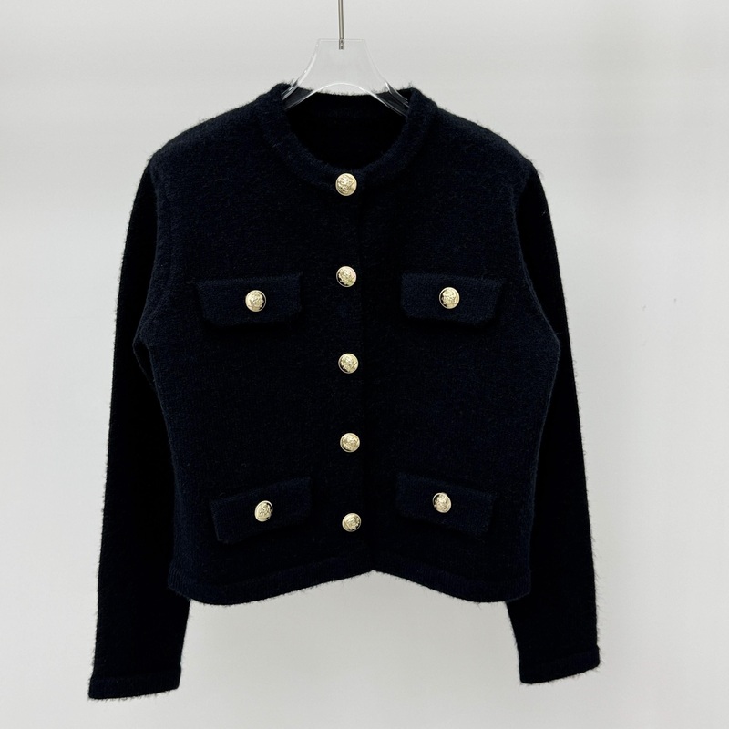 Elegant Womens Knitted Cardigan Casual Korean Style with Fancy Buttons Soft Fabric – Cardigan and Women Sweater price