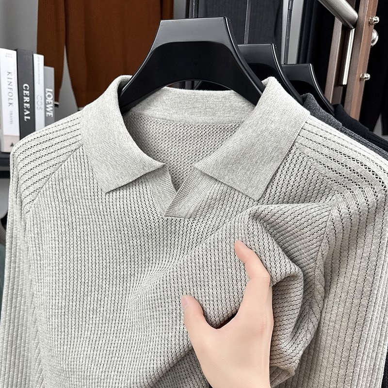 Mens Cotton Seagull Collar Polo Shirt Custom OEM Available – Cotton Polo Shirt and Seagull Collar Polo price|Shanghai, China