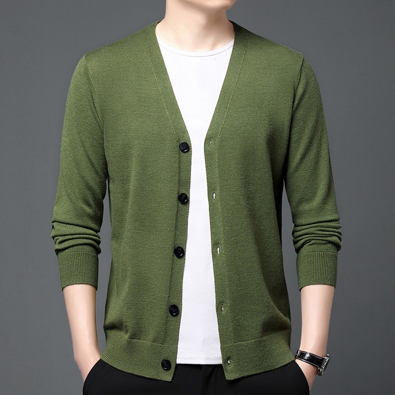 New Cardigan Wear Lightweight High Quality Fabric Knitwear Sweater for Men – Jacquard Knit Sweater and Christmas Sweater with Lights price|Shanghai, China