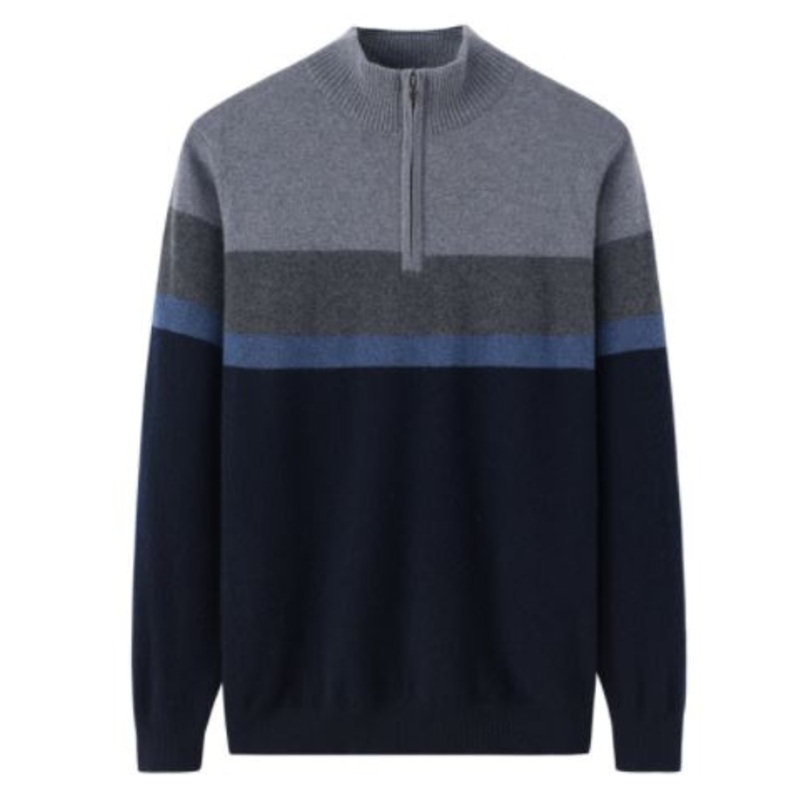 Soft Cashmere Sweater for Men with Cardigan Zipper – Sweater and Cashmere Sweater price|M Size