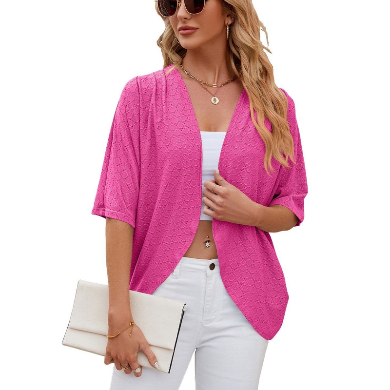 Spring/Summer New Solid Color MID Sleeve Cardigan Knitted Cardigan – Women Sweater and Apparel price|<span style="color:|222222;"><span style="display:inline !important;text-align:left;">By DHL / FedEx / UPS / TNT / By Air / By Sea