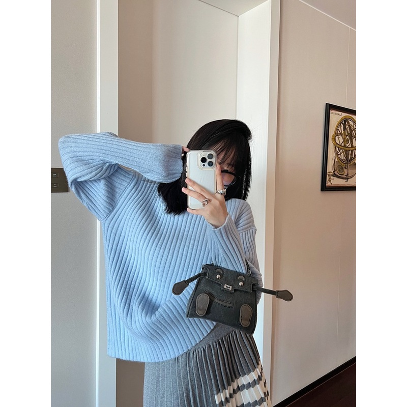 Women Winter Warm Inner Layer Turtleneck Bottoming Knitted Sweater – Ladies Sweater and Crochet Sweater price