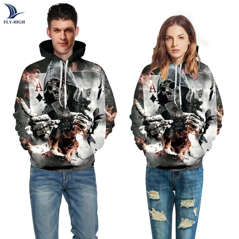3D Printing Mens Pullover Heated Muscle Skull Hoodie – Sweater and Mens Round Neck Sweater price