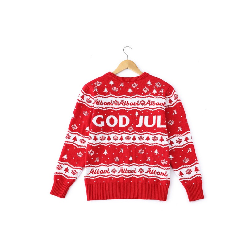 Autumn and Winter New Womens Sweater Christmas Round Collar Thickened Milu Deer Knitting Sweater – Sweater and Womens Sweater price