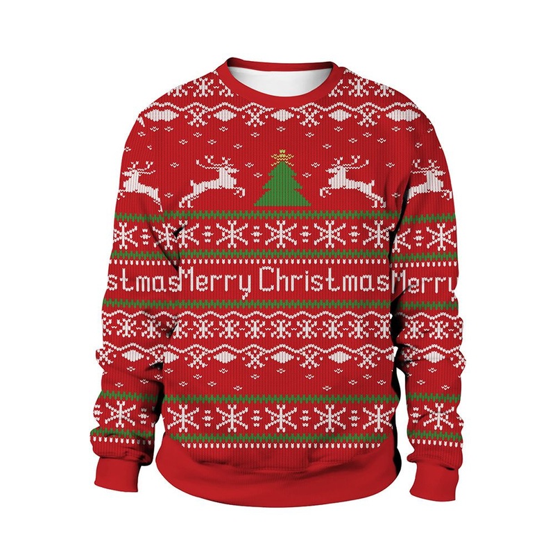 Custom OEM Santa Funny Holiday Party Knitted Pullover Jumpers Couple Knitted Xmas Brushed Deer Unisex Christmas Sweaters – Hoodie Sweatshirt and Hoodie Blanket price