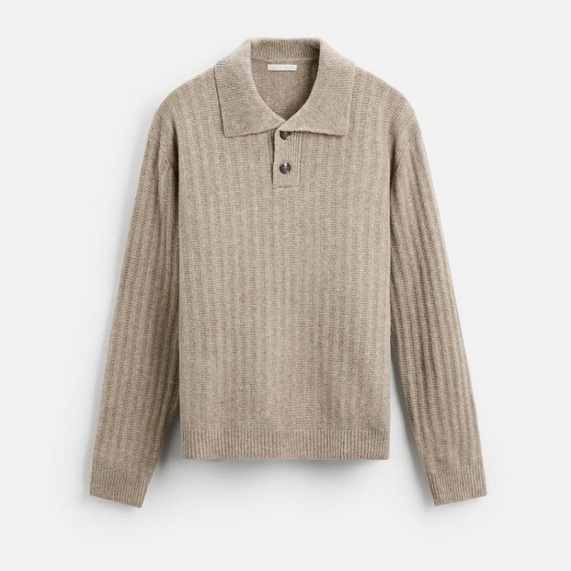 Custom Waffle Knit Textured Button up Sweater Long Sleeves Knitwear for Men – Jacquard Knit Sweater and Christmas Sweater with Lights price