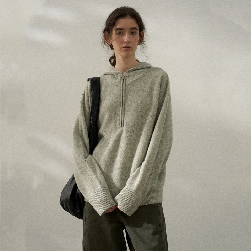 Factory Customization Cozy Womens Autumn Long Sleeve Wool Sweater for Stylish Comfort – Womens Autumn Sweaters and Women Fall Sweaters price