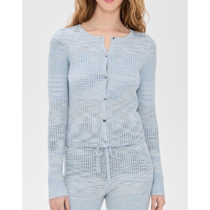 Lightweight Ribbed Knit High Stretch Womens Long Sleeve Cardigan Sweater, with Button Placket and Crew Neck – Lightweight Ribbed Sweater and High Stretch Ribbed Sweater price