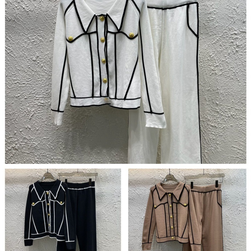 Luxury Designer Wholesale Women Fashion Clothes Cheaper Sweater Pants Set Luxury Brand Clothes – Brand Clothes and Luxury Clothes price