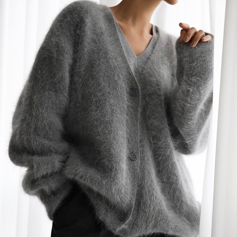 Luxury Sweater Womens Elegant Knitwear Soft Cozy Winter Pullover Chic High-End Casual – Sweater and Jumper price