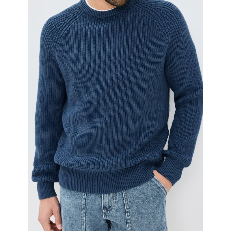 Mens Heavy Weight Ribbed Knit High Wool Blend Long Sleeves Pullover Sweater, with Crew Neck – High Wool Blend Sweater and Heavy Weight Sweater price