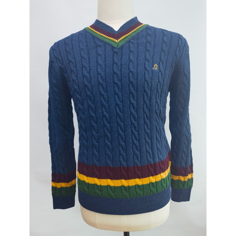Winter Custom Unisex Color Block Stitching Leisure V Neck Men Pullover Sweater – China Sweater and Sweater Apparel price