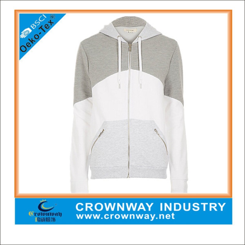Youth Men Full Zip Fleece Hoody Sweater with Contrast Color – Hoody Sweater and Fleece Sweater price