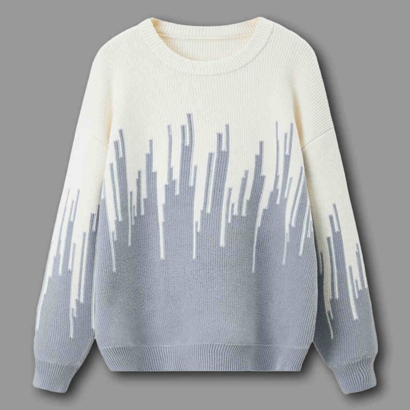 Breathable Anti-Shrink Long Cardigan Knit Striped Man Knitwear Fuzzy Wool Knit Mens Knitting Sweater – Men Cardigan Sweater and V Neck Pullover price