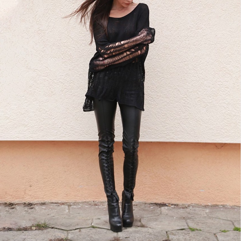 Cozy Oversized Knit Distressed Sweater with Asymmetrical Hem – Cozy Knit Sweater and Oversized Distressed Sweater price
