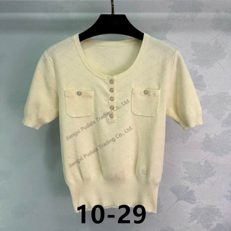 Ladies Fashion Round Neck Knit Top Women Pullover Sweater – Sweater and 1: 1 Sweater price