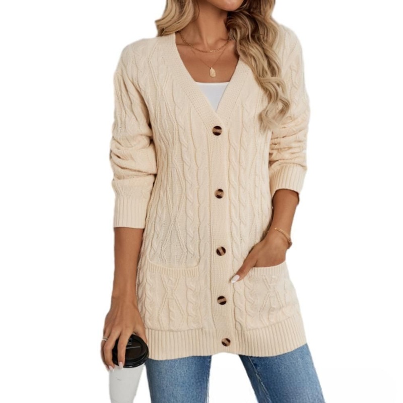 Wholesale Bestselling Womens Loose Oversized Comfortable Thick Warm Cardigan Sweater – Sweater and Knitted Sweater price