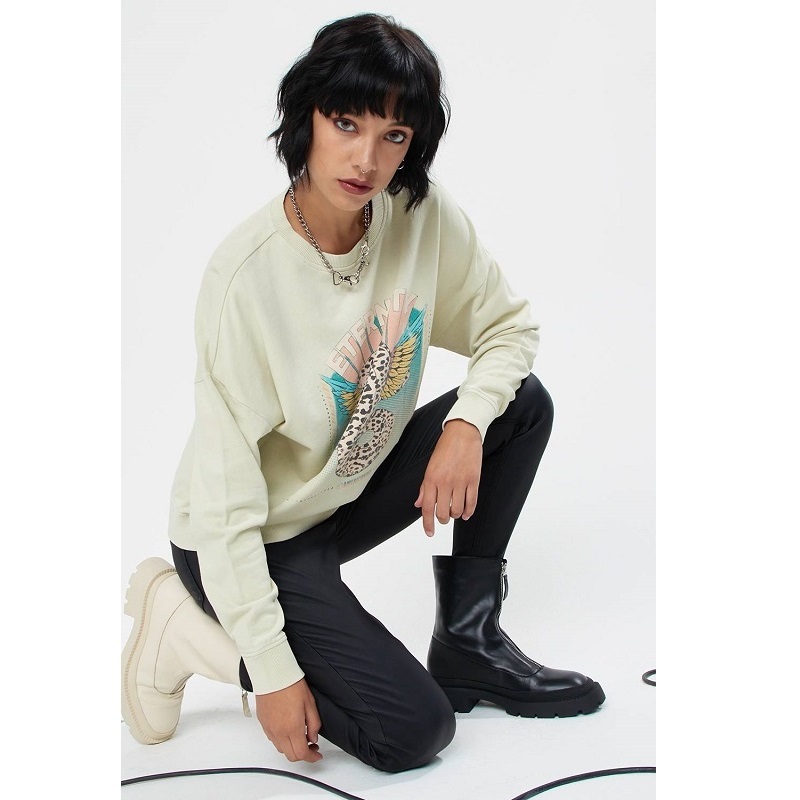 Women Pullover Printed Sweatshirts Top – Pullover and Sweatershirts price