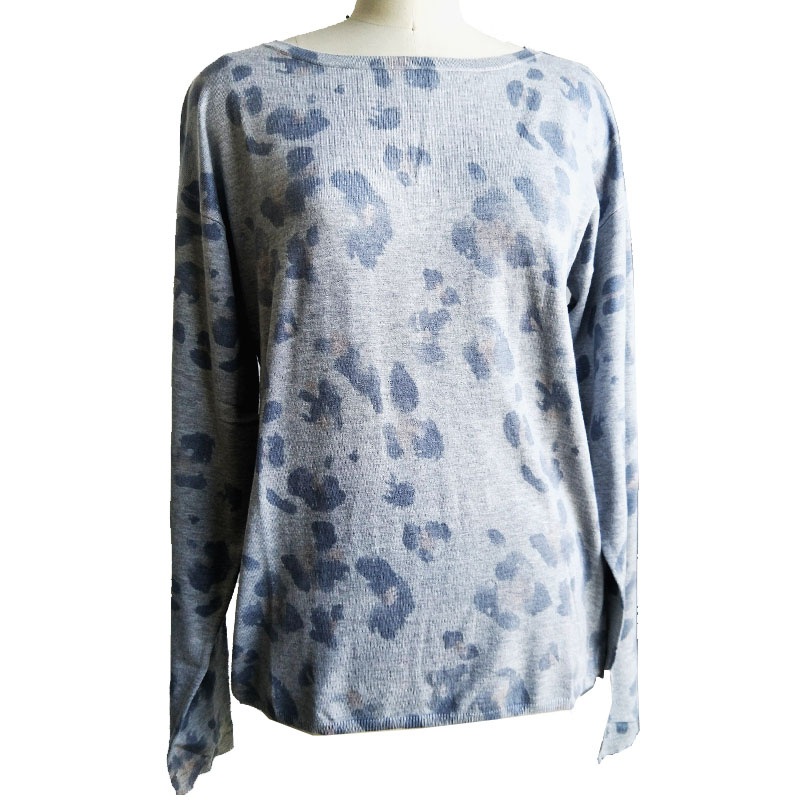 Womens Animal Printed knitted Pullover Round Neck Long Sleeve Jumper – Sweater and Ladies Sweater price