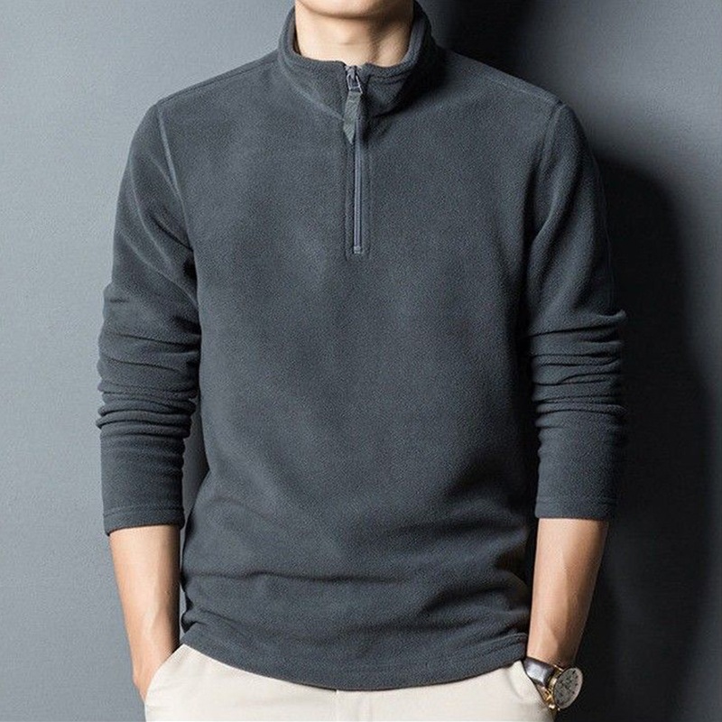 2022 Wholesale Winter Mens Knitwear High-Neck Plain Twist Bottoming Sweater Custom Logo Color Zip up Blank Sweaters for Men – Sweater and Mens Sweater price