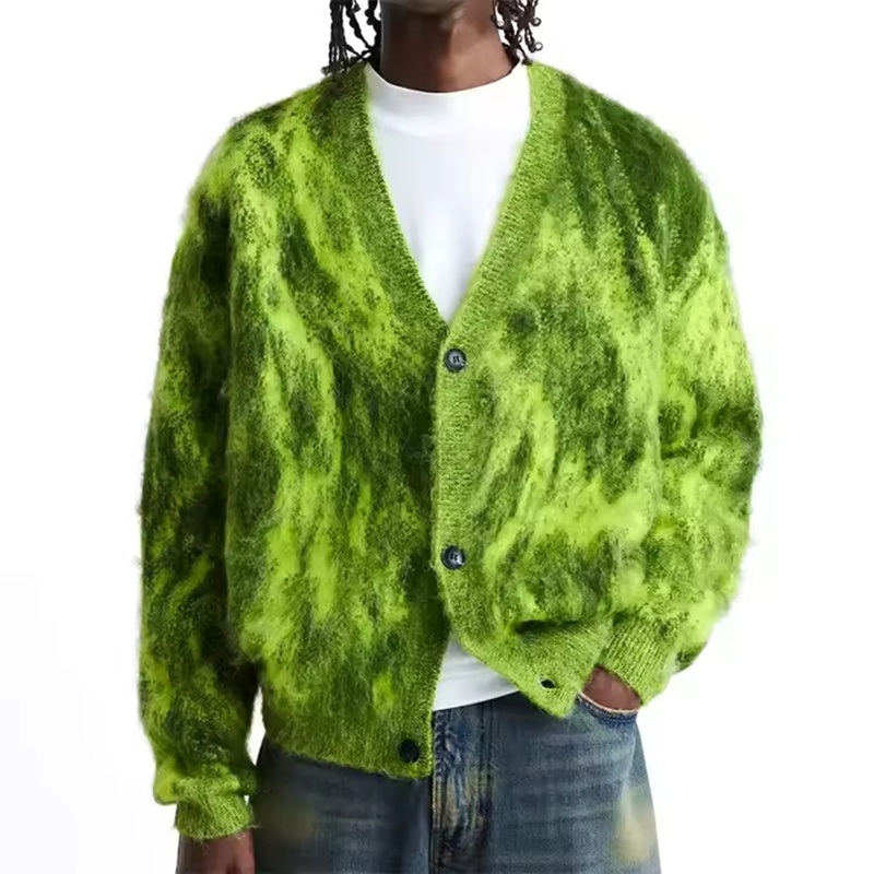 Custom Logo OEM Mohair Sweater Mens Fuzzy Long Sleeve Casual Knitwear Winter Knitted Jumper Cardigan Mohair Sweater – Knitted Sweater and Custom Sweater price|<span><span><span><span><span><span><span><span><span><span><span><span><span><span><span><sp