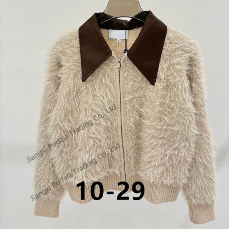 Winter Womens Jacket Classic Hand-Knitted Cardigan Outer Wear Wool Sweater – Sweater and 1: 1 Sweater price
