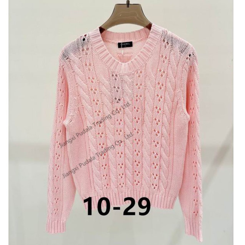 Women Knitting Hallow out Pullover Designer Ladies Fashion Sweater – Sweater and 1: 1 Sweater price