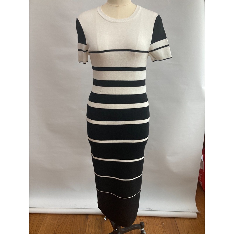 Women S Sweater Dress Casual Turtleneck Knitted Stripe Patchwork Contrast – Ladies Sweater and Sweater Dress price