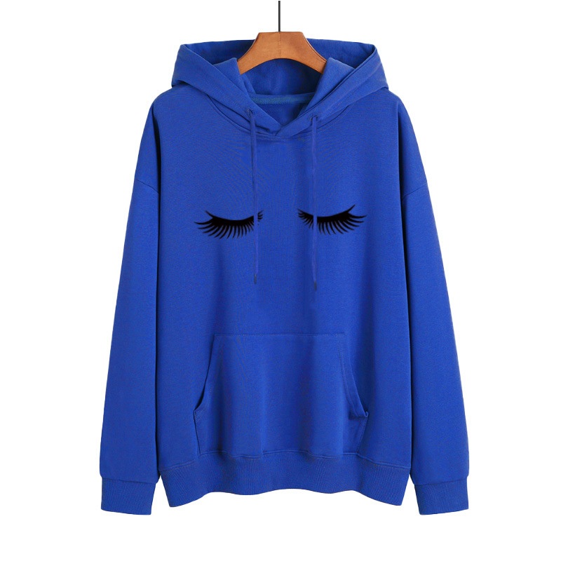 Basic Fahsipn Women S Print Loose Top Hooded Sweater Plain Lady Hoody Fleece Cotton Sweats Flannel Outwear Shirts Leisure Hoody – Sweater and Hoody Wear price