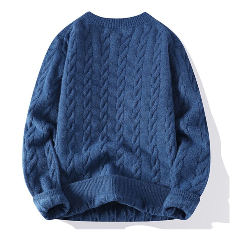Mens Classic Fashion Knitted Merino-Wool Blends Pullover Sweater – Sweater and Wool Sweater price|Shanghai, China