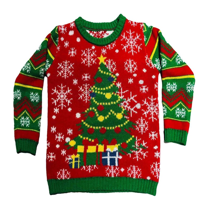 Warm Male Christmas Tree Pattern Pullover Acrylic Ugly Knit Sweater – Sweater and Knitwear price