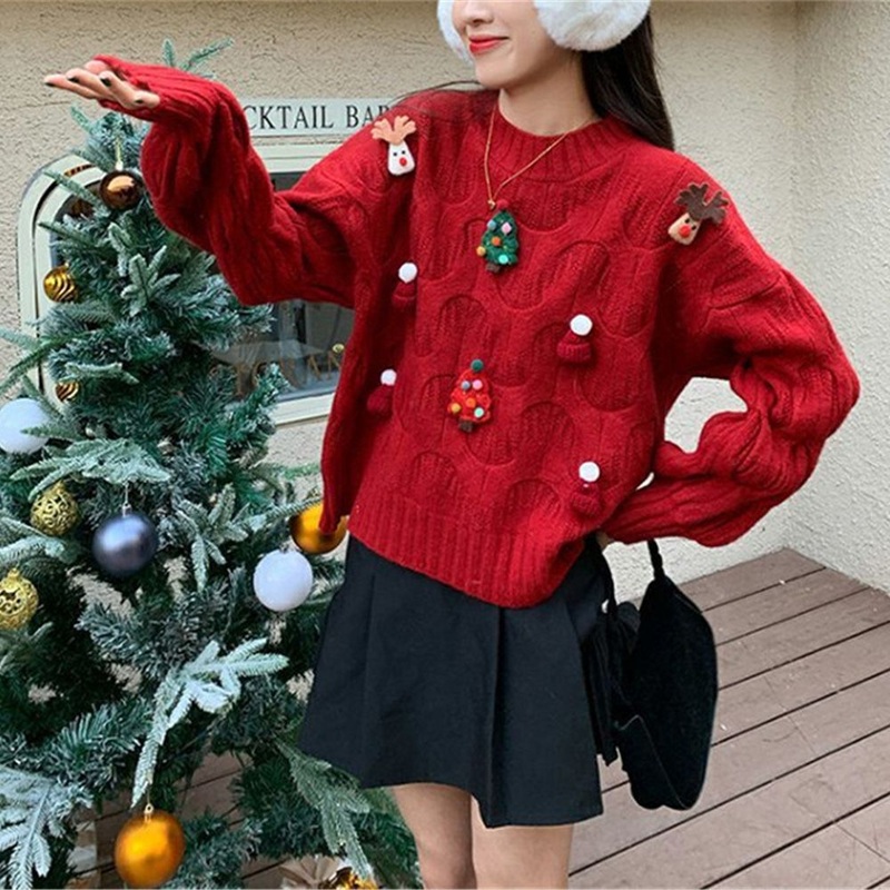 Wholesale High Quality Winter Christmas Sweaters High Neck Turtleneck Embroidered Pullover Ov Ersized Knit Christmas Ugly Sweaters – Christmas Sweater and High Neck Sweater price|<span><span><span><span><span><span><span><span><span><span><span><span><spa