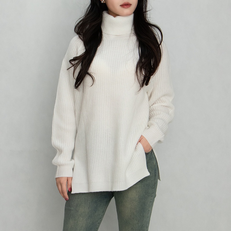 Women Turtleneck Sweater Solid Cardigan Sweaters – Women Sweater and Bamboo Sweater price
