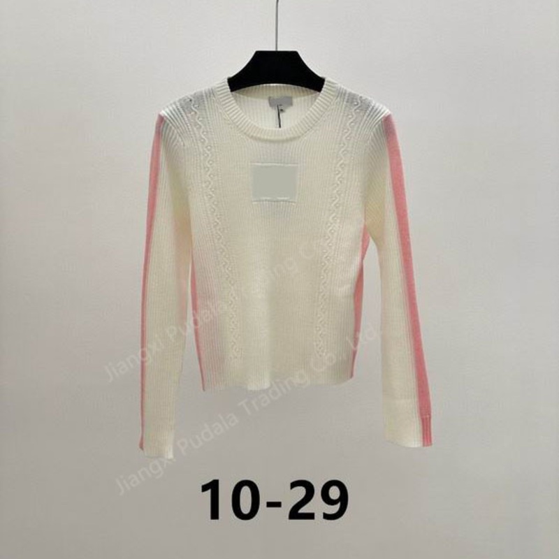 Cozy Two-Tone Womens Wool Sweater Knitting Warm Pullover Sweater – Sweater and 1: 1 Sweater price