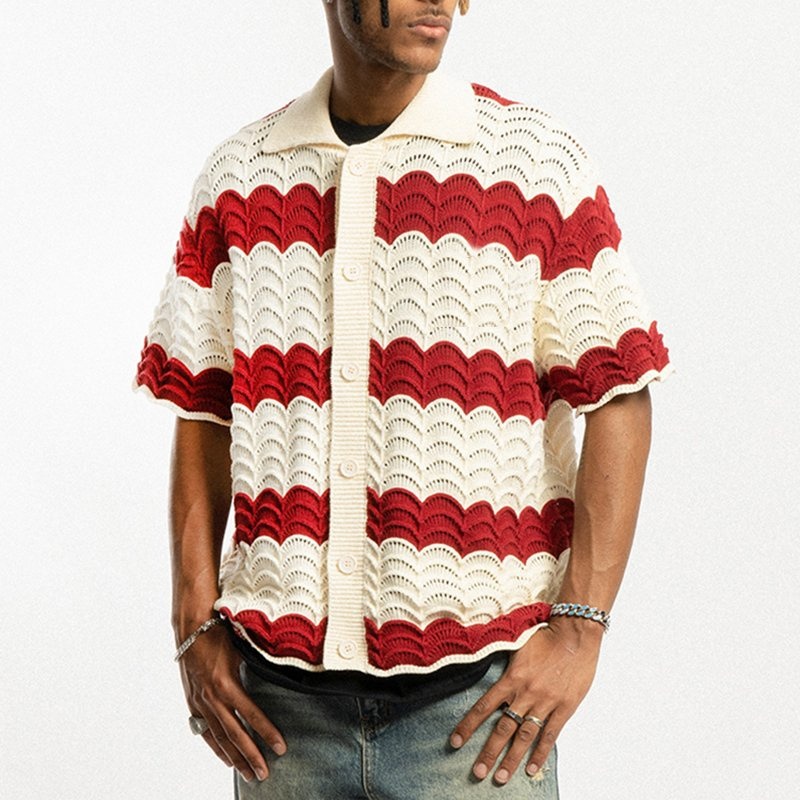 Custom Summer Spring Knit Short Sleeve Sweater Button Cardigan Knitwear Casual Knitted Oversized Crochet Sweater – Short-Sleeved Sweater and Cardigan Sweater price|<span><span><span><span><span><span><span><span><span><span><span><span><span><span><span><