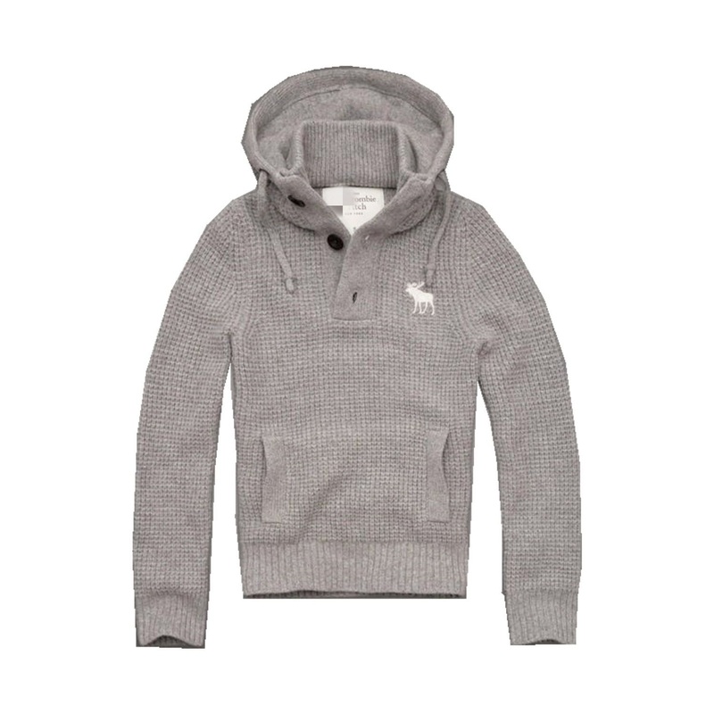 Mens Hoodie Knit Sweater – Hoody Collar and Knit Sweater price