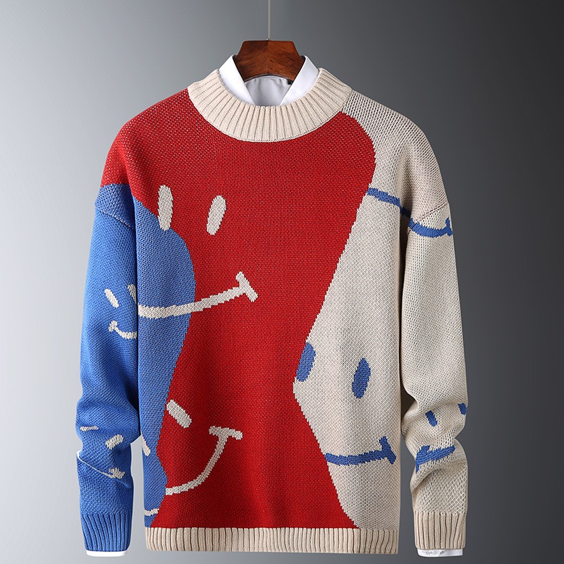 Nnr Knitted Pullover Colorful Style Fashion Men Sweater – Men Sweater and Sweater price