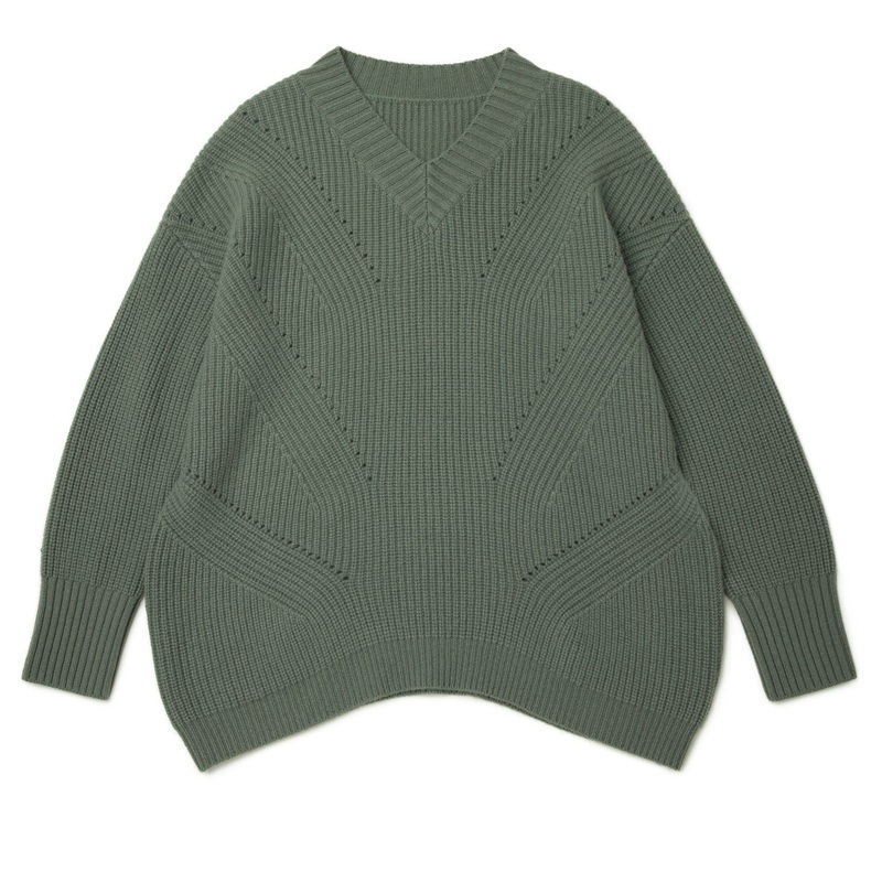 Trendy Pure 100% Cashmere Sweater Knitting Women Pullover V Neck W Elegant Cardigan Stitch Knitwear – Knitwear and Cashmere Sweater price