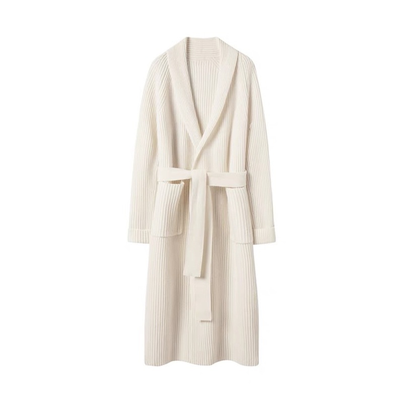 Womens Heavy – Weight and Thick Pure Wool Long – Style Cardigan with a Waist Belt. From a Knitted Clothing Factory, Offering Fashionable Customization, Suitabl – Womens Cardigan and Thick Wool Cardigan price
