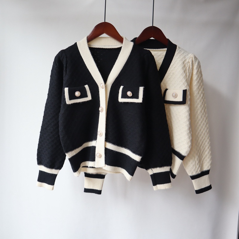 Womens Long-Sleeved Knitted Cardigan with Sweater – Ladies Sweater and Crochet Sweater price