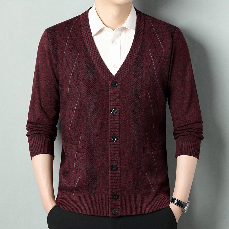 Affordable Mens Knit Cardigan – Soft Casual Open Front Sweater for Layering, Business & Daily Wear – Mens Budget-Friendly Knit Cardigan and Affordable Open Front Sweater price|Shanghai, China