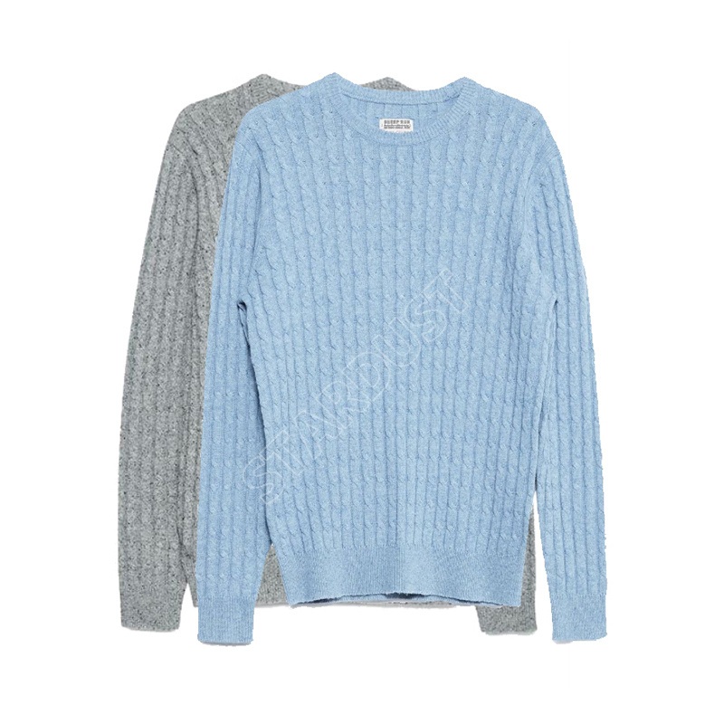 Casual Merino Mens Pullover 100% Australian Natural Merino Wool Knitted Loose Classic Crew Neck Jumper Sweater – Merino Sweater and Merino Wool Sweater price|XS-5XL