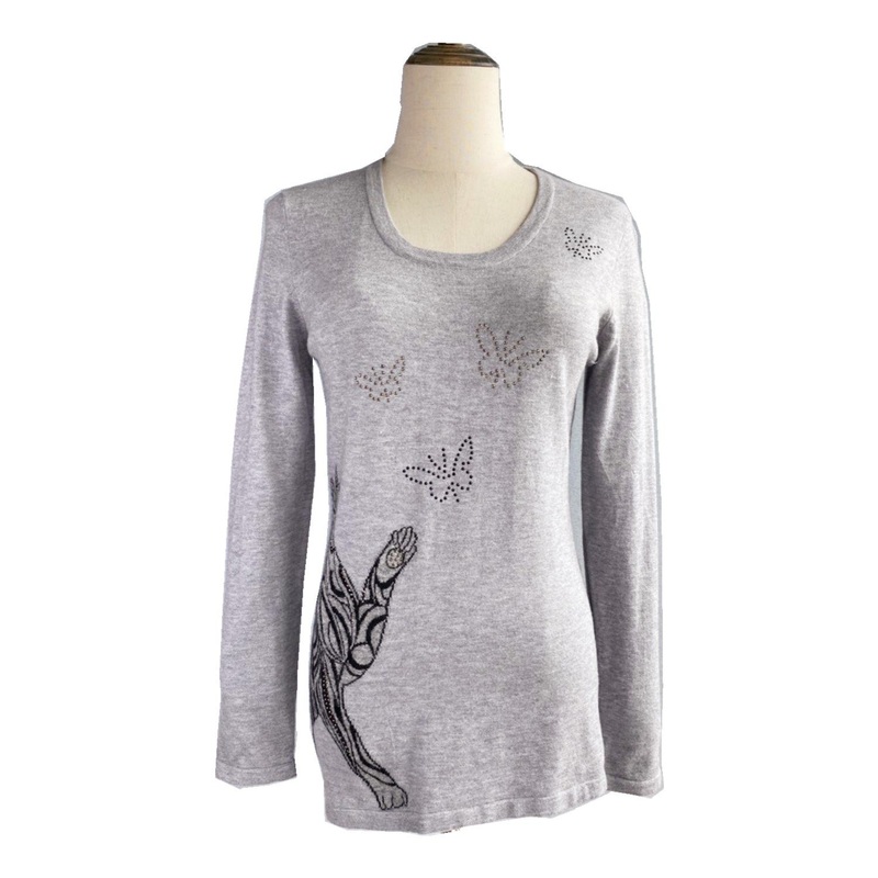 Customize Dobby Pattern Womens Sweater – Clothing and Knit price