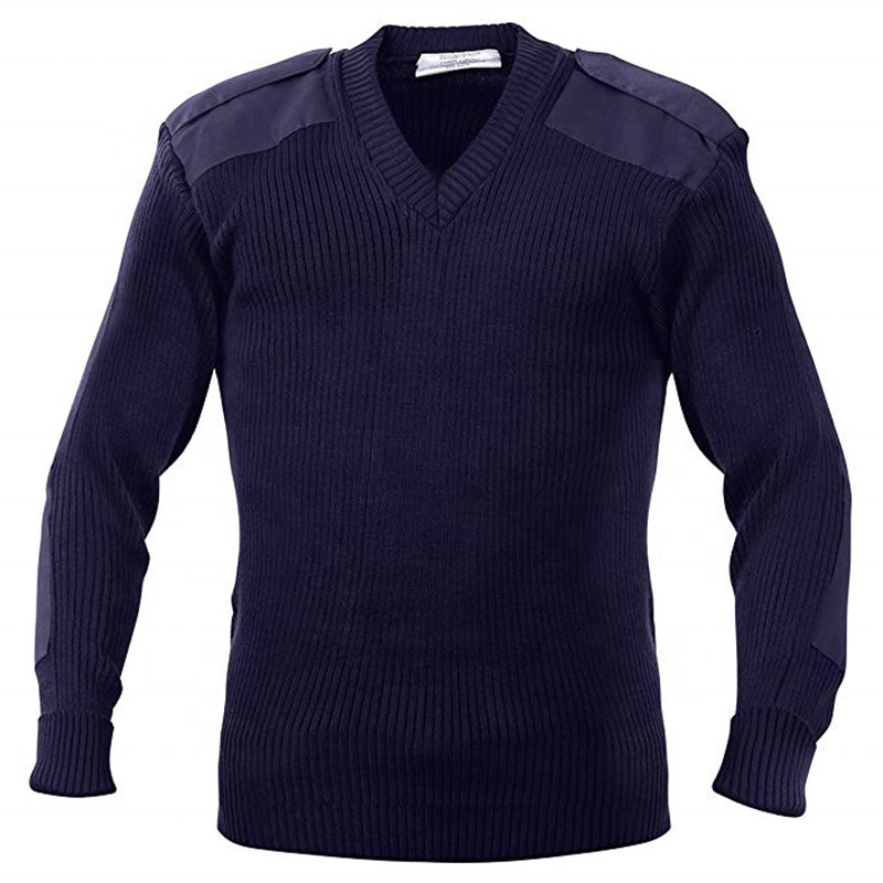 Navy Blue Pullover Sweater V-Neck Uniform Top Shirt – Sweater and Pullover price