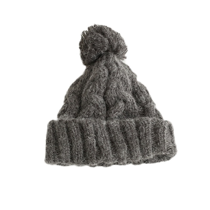 Unisex Heavyweight Cable Twist Knitted Winter Beanie Hat – Women and Men price