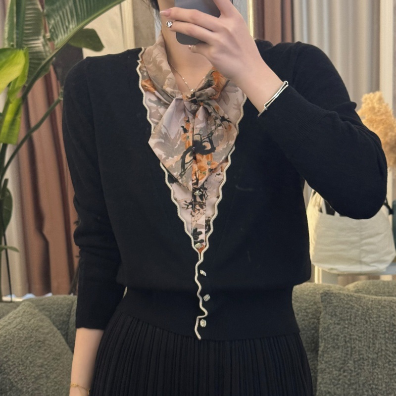 Wholesale Price Acrylic Fibers Fabric Pullover Lady Sweater – Sweater and Lady Sweater price
