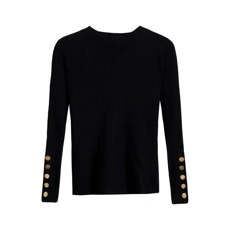 Autumn/Winter Knit Sweater Half Turtleneck Foreign Style Long Pullover Sleeve Sweater – Sleeve Sweater and Womens Pullover Sweater price