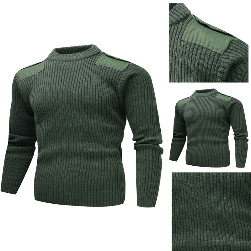 Crew-Neck Winter Training Sweater Security Windproof Tactical Warm Sweater – Training Sweater and Winter Training Sweater price