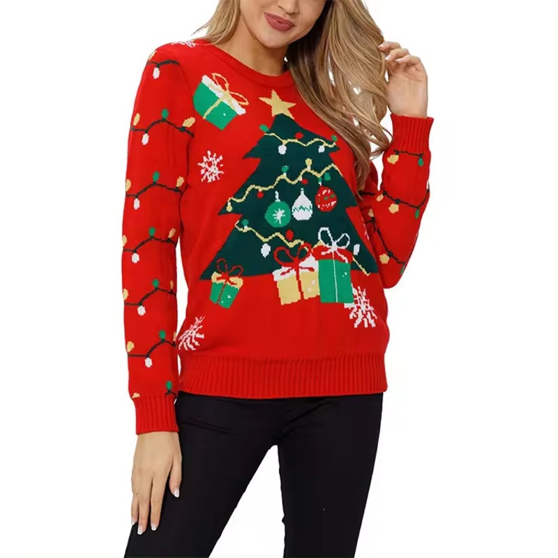 Custom Jacquard Knit Couple Ugly Christmas Pullover Sweater Long Sleeve Cotton Acrylic Sweater Women Christmas Sweater – Pullover Sweater and Cardigan Sweater price|<span style="font-size:16px;"><span style="color:|222222;"><span style="border:0px;padding